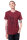 Männershirt Schilf weinrot