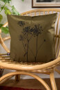 Bio-Kissenbezug Schierling, olive 40*40