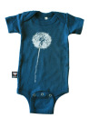 Bio-Babybody Pusteblume, petrol