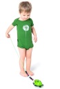 Bio-Babybody Pusteblume, grün