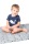 Bio-Babybody Schwan, grau S