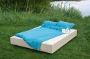 Bio-Bettwäsche Möwe, türkis 135*200 & 80*80 cm