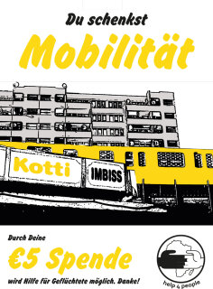 Spendenkarte help4people - Mobilität