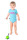 Babybody pink is not just for girls! hellblau 0-3 Monate (Gr. 53-60)