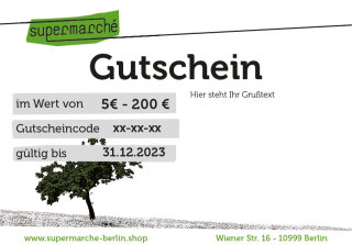 Geschenkgutschein