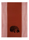 Handgewebtes Geschirrtuch Igel foxy