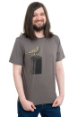 Männershirt Kenia Tempelhofer Feldlerche dunkelgrau L