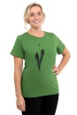 Frauen T-Shirt Kenia Löwenzahn leaf green XXL
