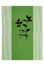 Handgewebtes Geschirrtuch Brennnesseln leaf green