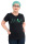 Frauen T-Shirt Kenia Finnischer Garten schwarz L