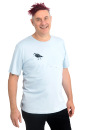 Männershirt Kenia Möwe hellgrau L