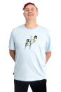 Männershirt Kenia Kohlmeisen hellgrau XL