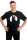 Männershirt Kenia Schwarzer Kater schwarz