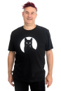 Männershirt Kenia Schwarzer Kater schwarz XXL