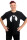 Männershirt Kenia Schwarzer Kater schwarz XXL