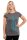 Frauen Raglan-Shirt Kenia Distel dunkelgrau
