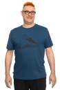 Männershirt Kenia Mittelmeermöwe blau S