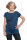 Frauen Raglan-Shirt Kenia Farn blau