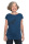 Frauen Raglan-Shirt Kenia Farn blau M