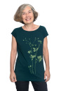 Frauenshirt Lovely Unkraut dunkelgrün