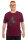 Männershirt Brombeere weinrot