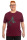 Männershirt Brombeere weinrot XL