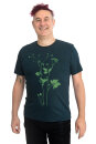 Männershirt Kenia Lovely Unkraut dunkelgrün