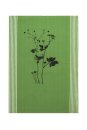 Handgewebtes Geschirrtuch Lovely Unkraut leaf green