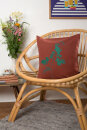 Bio-Kissenbezug Brombeere, foxy 40x40