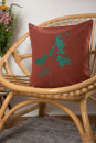 Bio-Kissenbezug Brombeere, foxy 40x40