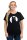 Frauen T-Shirt Kenia Schwarzer Kater schwarz