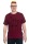 Männershirt Schmetterlingswiese weinrot S