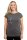 Frauen Raglan-Shirt Kenia Strauchrose dunkelgrau