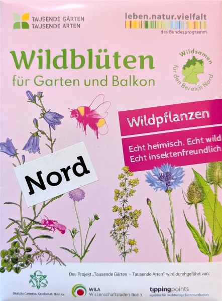 Wildblüten für Garten und Balkon NORD