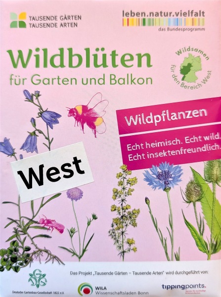 Wildblüten für Garten und Balkon WEST