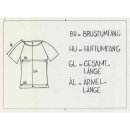 Frauen Raglan-Shirt Kenia Wilde Wiese blau