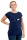 Frauen Raglan-Shirt Kenia Elster dunkelblau M