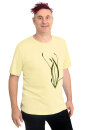 Männershirt Kenia Spitzwegerich gelb