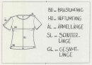Frauen T-Shirt Kenia Wilde Karde schwarz