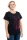 Frauen T-Shirt Kenia Wilde Karde schwarz XL
